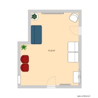 Aménagement salle de détente