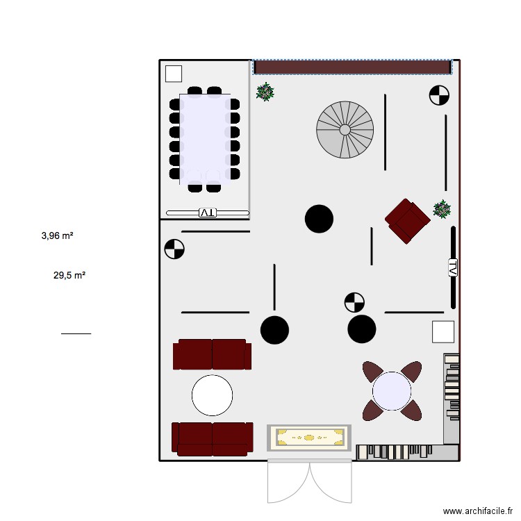 IFM. Plan de 0 pièce et 0 m2