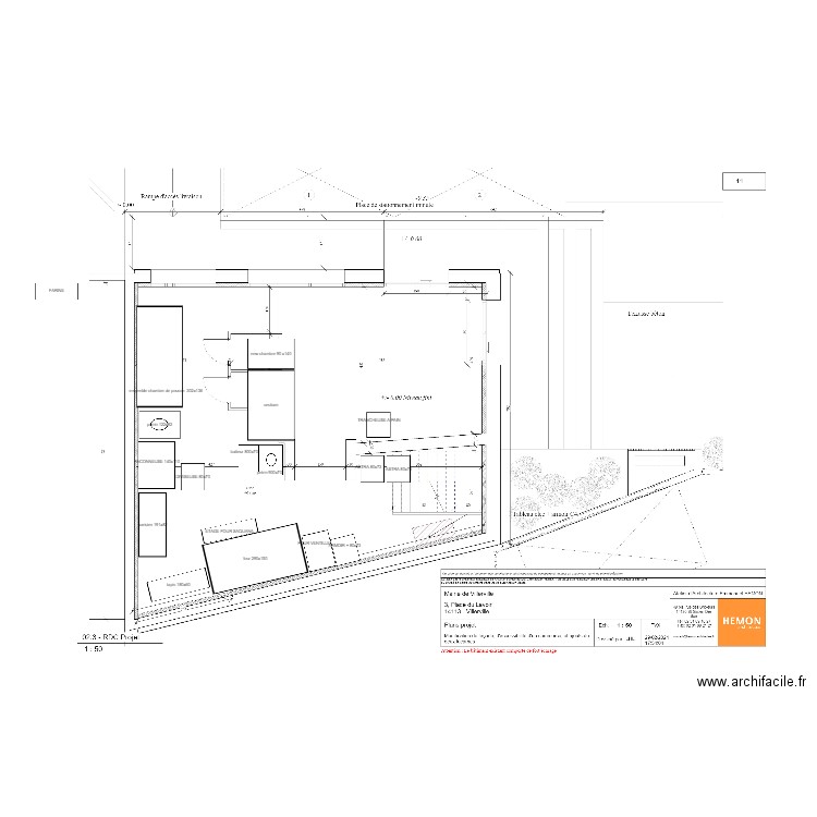 saquana v6 rdc. Plan de 0 pièce et 0 m2