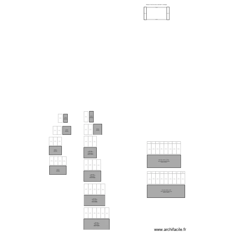 Fiches de travail Be-Matrix Egg/Chamonix. Plan de 