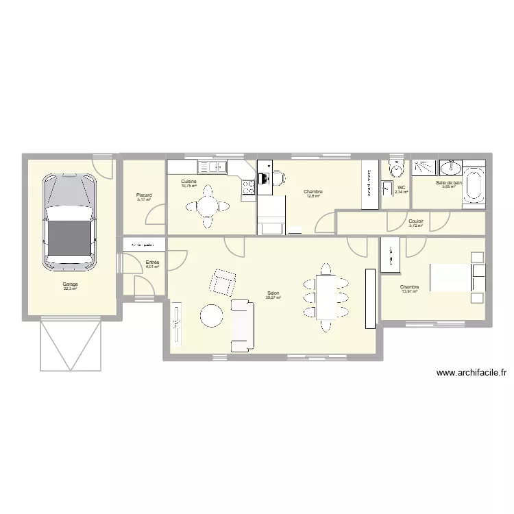 123. Plan de 10 et 122 m² 123. Plan de 10 et 122 m²