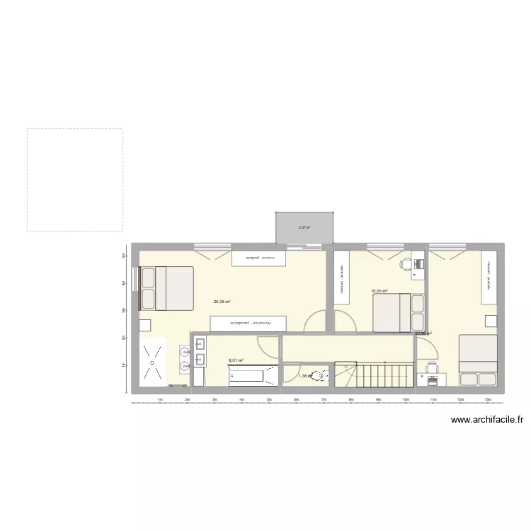JPS-Perso mtsé n1. Plan de 5 Pièces et 63 m² JPS-Perso mtsé n1. Plan de 5 Pièces et 63 m²