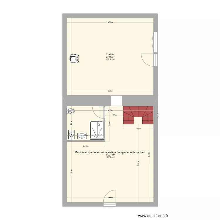 maison grantou. Plan de maison grantou. Plan de