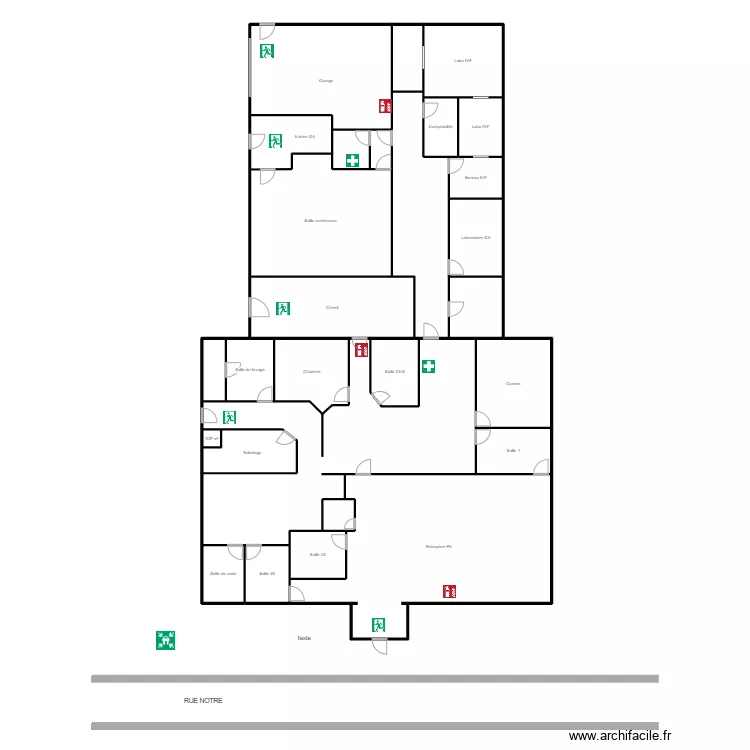 Clinique - Ajout a faire. Plan de Clinique - Ajout a faire. Plan de