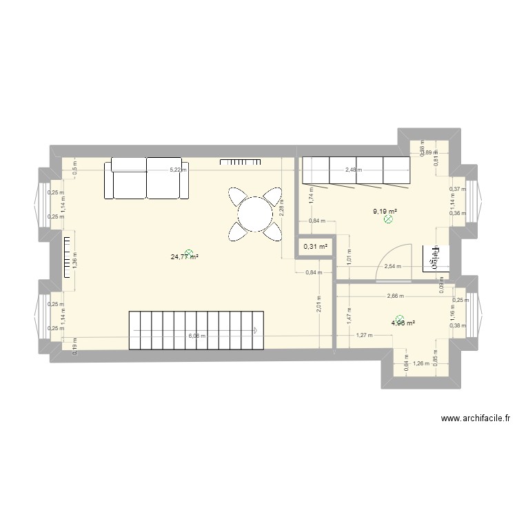 quai jean jaures. Plan de 0 pièce et 0 m2