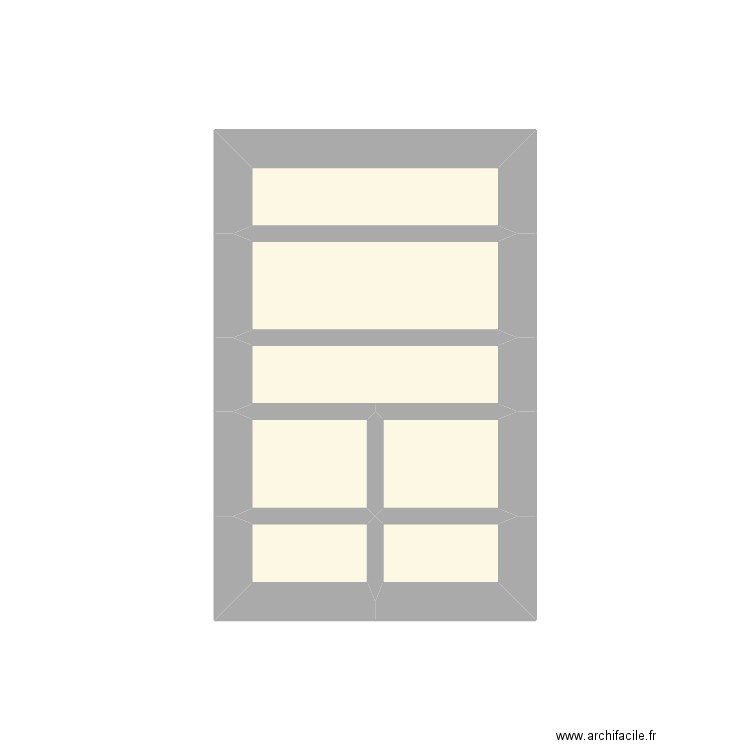 niche dupré. Plan de 7 pièces et 4 m2