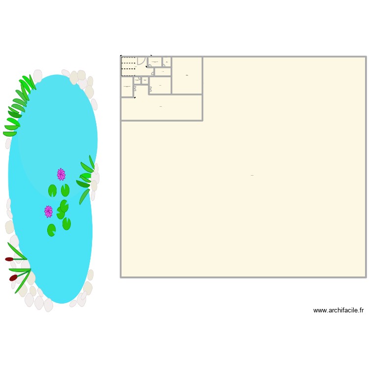 FERME. Plan de 0 pièce et 0 m2