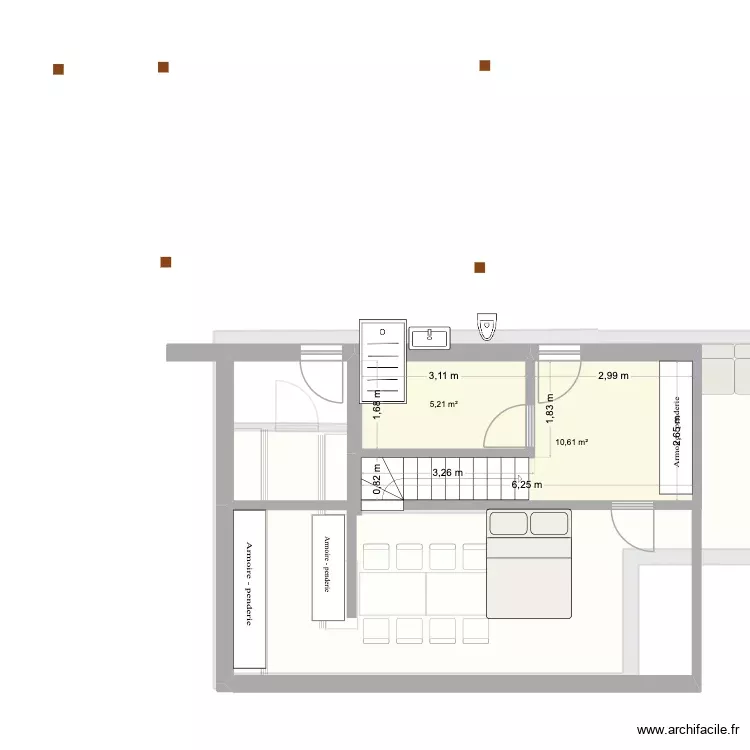 Plan4. Plan de 7 Pièces et 108 m²