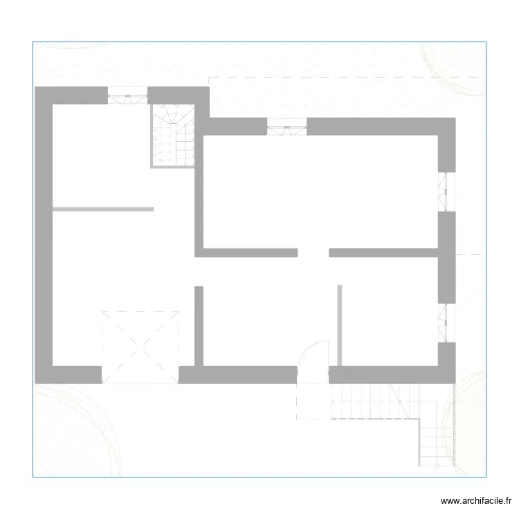 Montmaur RDC. Plan de Montmaur RDC. Plan de