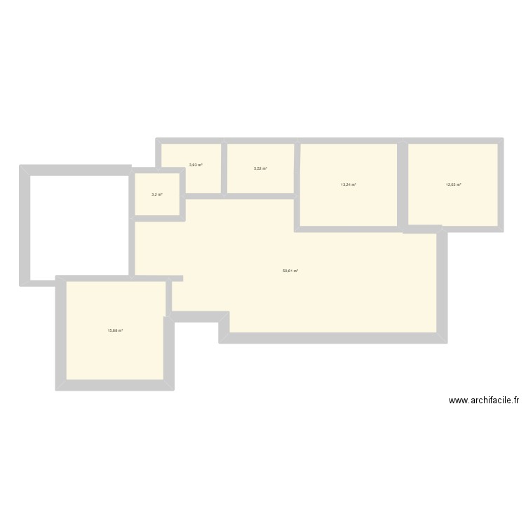 Ghazi M. Plan de 7 pièces et 104 m2