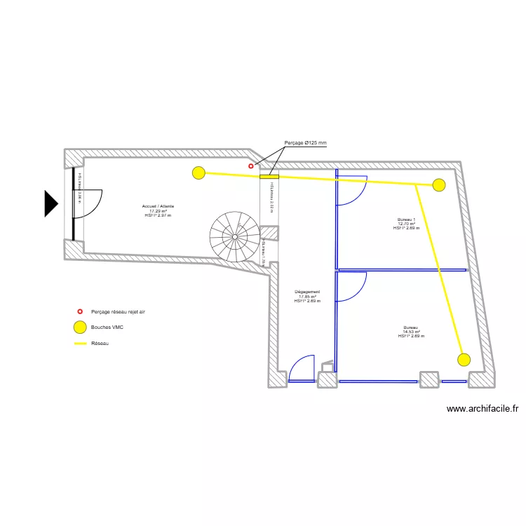 Riom RDC - EDL. Plan de Riom RDC - EDL. Plan de