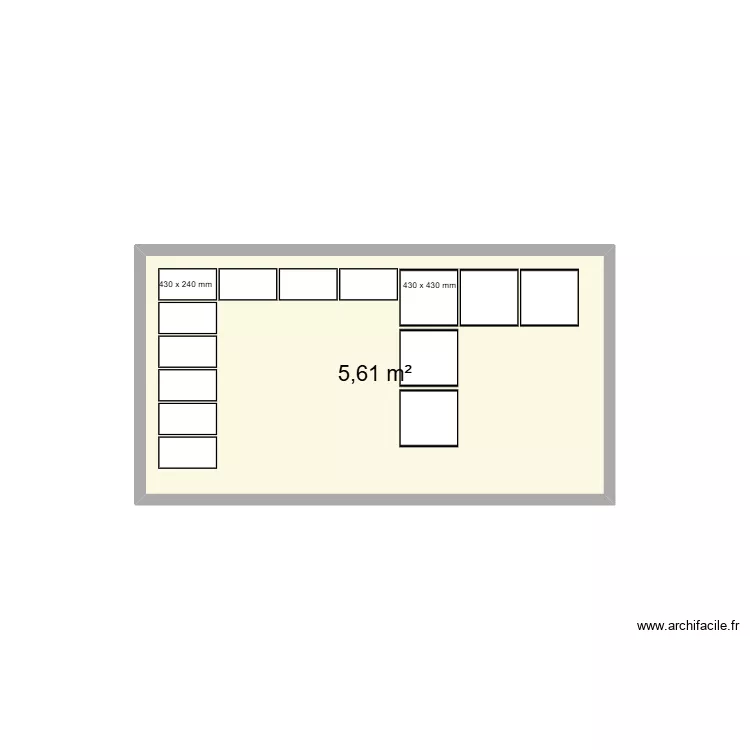 Découpes Okoumé 15mm. Plan de 1 et 6 m² Découpes Okoumé 15mm. Plan de 1 et 6 m²