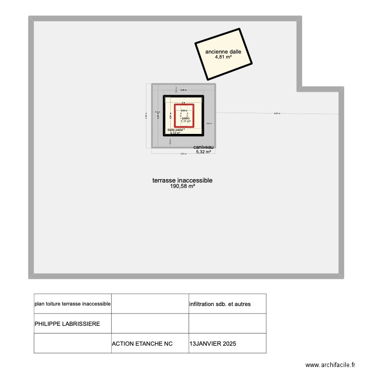 labradorissiere villa. Plan de 5 pièces et 235 m2