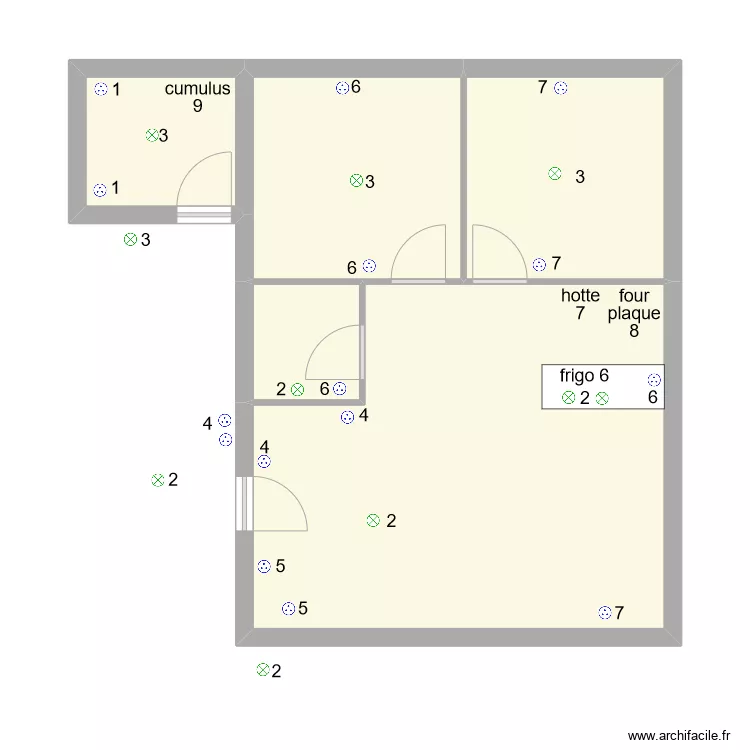 Desreux. Plan de Desreux. Plan de