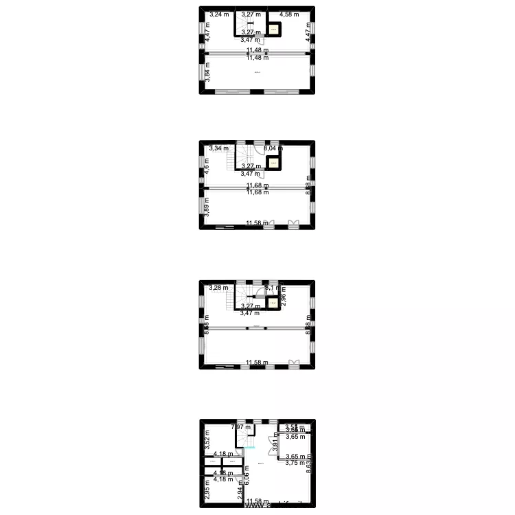 ESP&Eacute;RANCE. Plan de 11 pièces et 382 m²