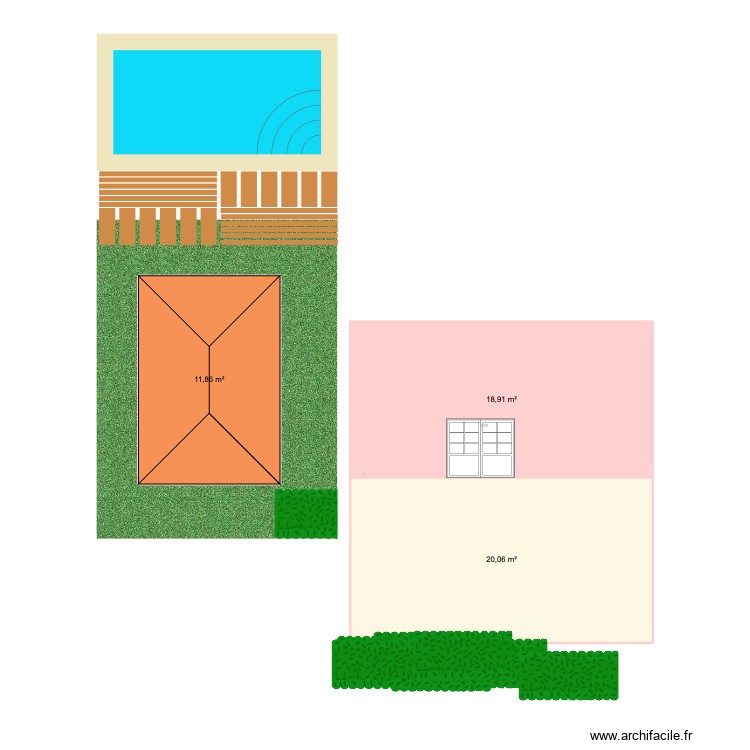 PROJET INÈS. Plan de 0 pièce et 0 m2