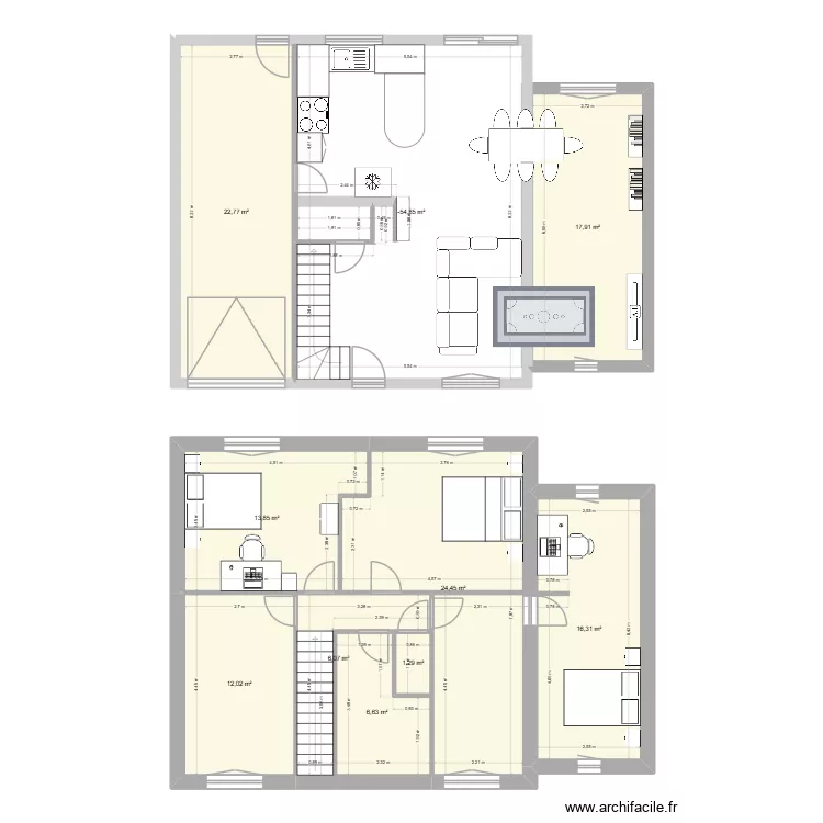 Maison 08.05.26. Plan de 10  et 166 m²