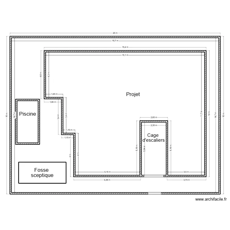 PLAN DE MASSE. Plan de PLAN DE MASSE. Plan de