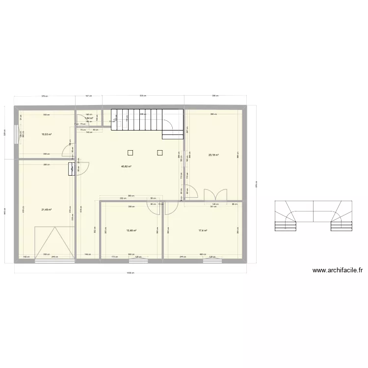 YOUCEF MAISON BLED. Plan de 