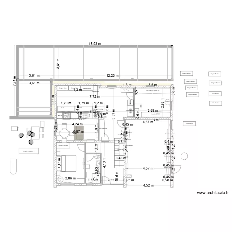 Obernai sous sol modifié V2 a valider. Plan de Obernai sous sol modifié V2 a valider. Plan de