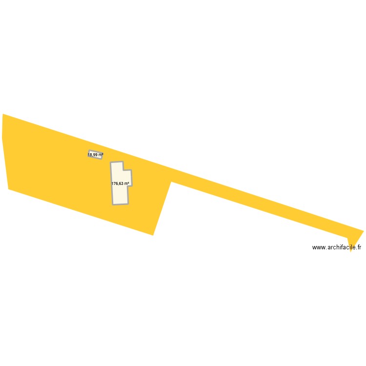 Plan jardin. Plan de 0 pièce et 0 m2