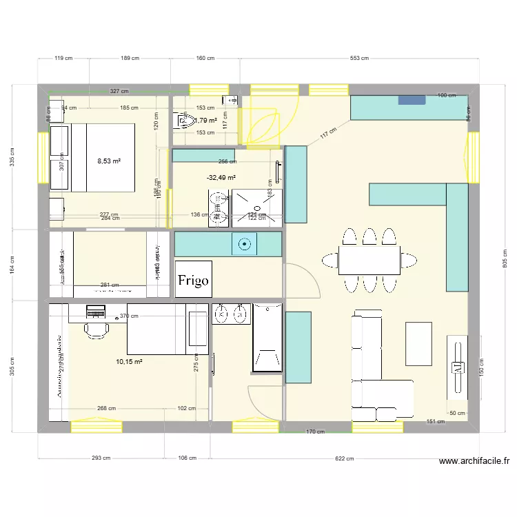 Bellet 7. Plan de 