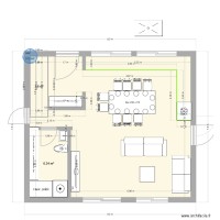 Maison ROBIN 8.50x7.50 AVEC BUANDERIE SEPARÉE