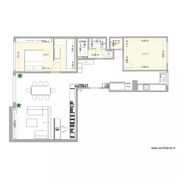 test Val&eacute;rie 1. Plan de 