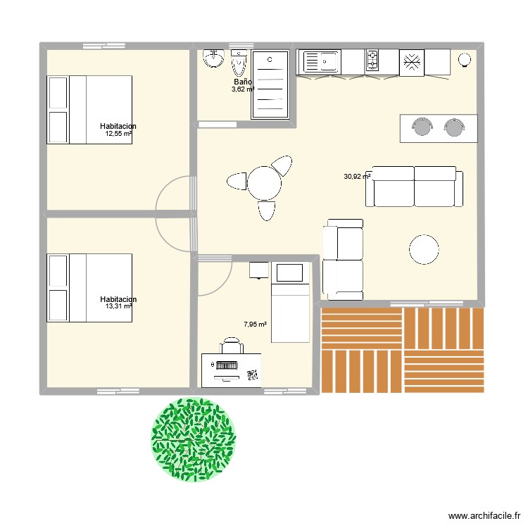 Plan 1. Plan de 0 pièce et 0 m2