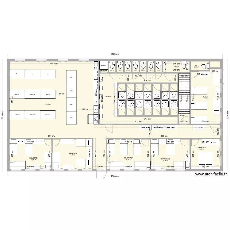 Petit atelier Gite. Plan de Petit atelier Gite. Plan de