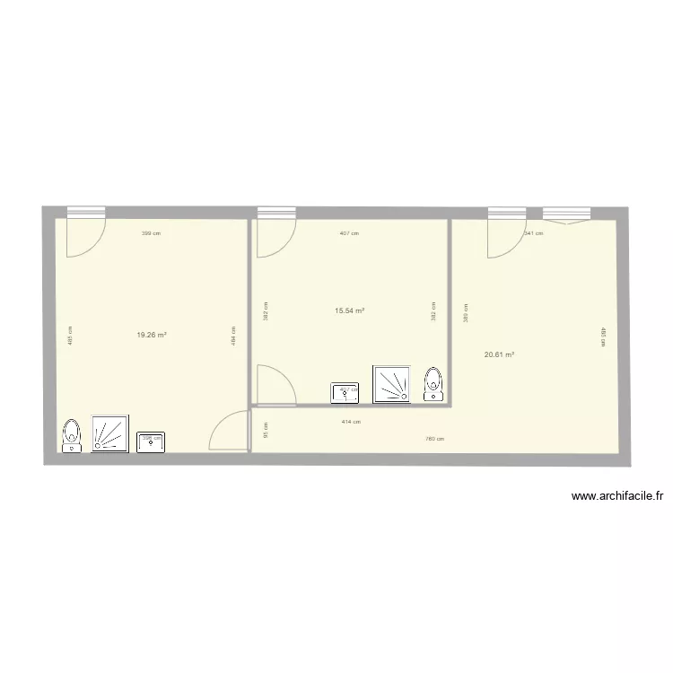 JALINSKI Sejour devant. Plan de 