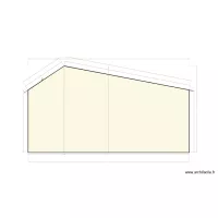 plan de cot&eacute; du garage