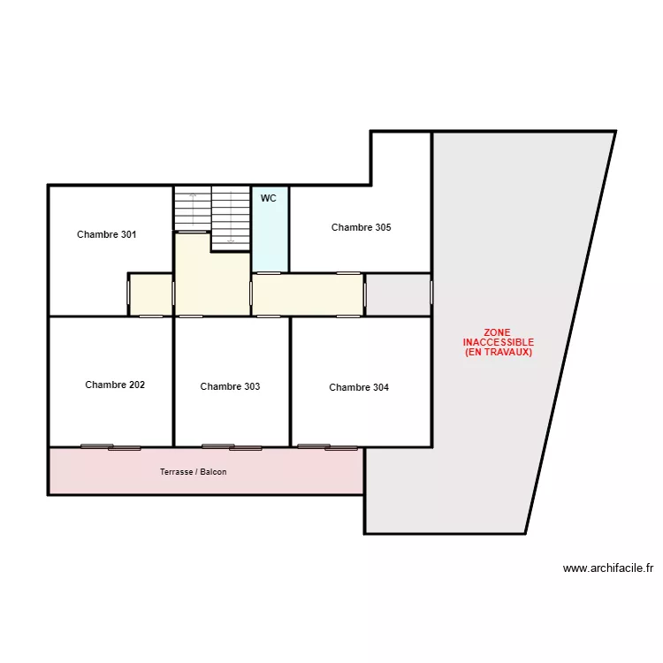 LES DOLOMITES N+3. Plan de LES DOLOMITES N+3. Plan de