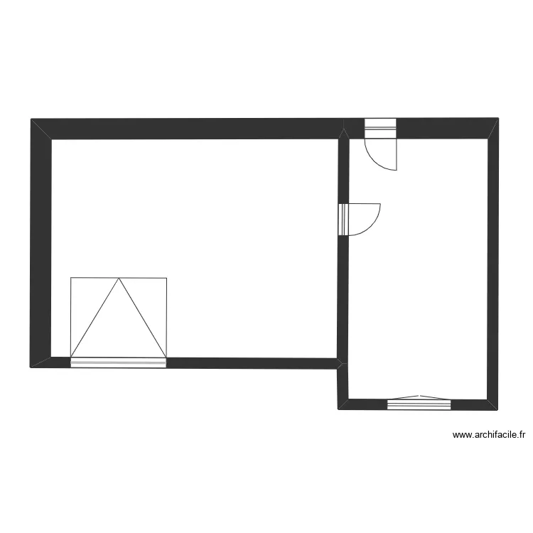 JACQUET VOID. Plan de 8  et 123 m²
