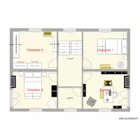 Plan étage1 Bureau