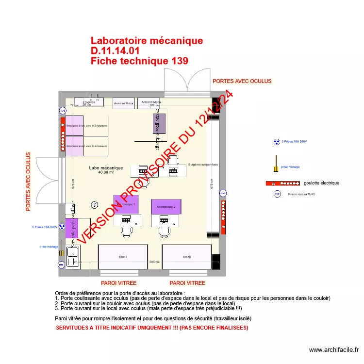 Fiche 139_labos mecanique V5. Plan de 