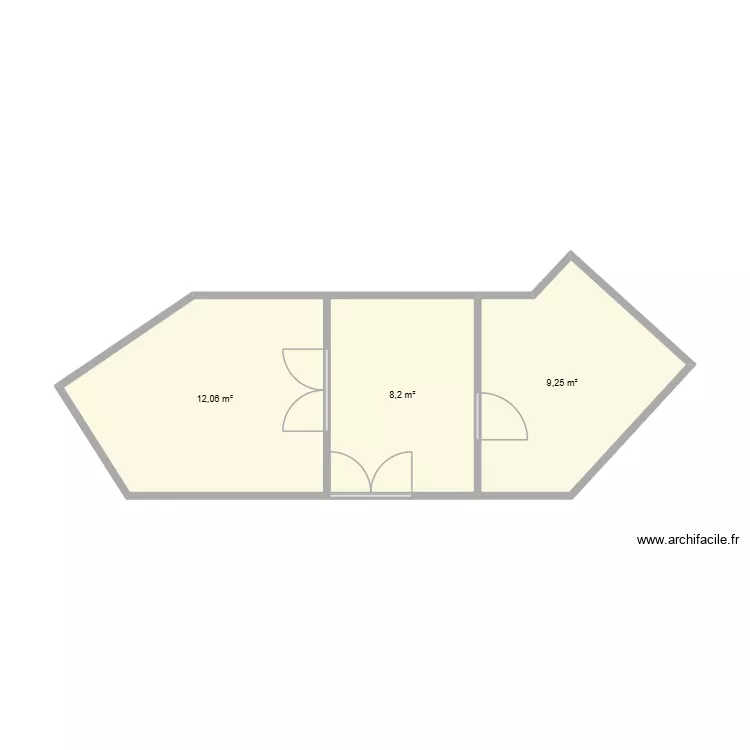 MORINIERE LABO. Plan de 3 et 30 m² MORINIERE LABO. Plan de 3 et 30 m²