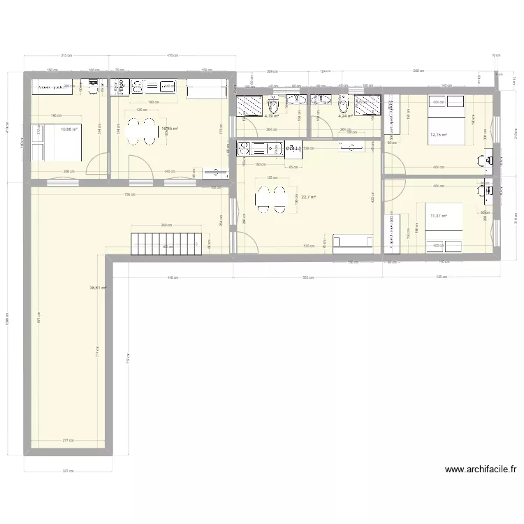 Plan complet R do outeiro N7 Rez do chao. Plan de 