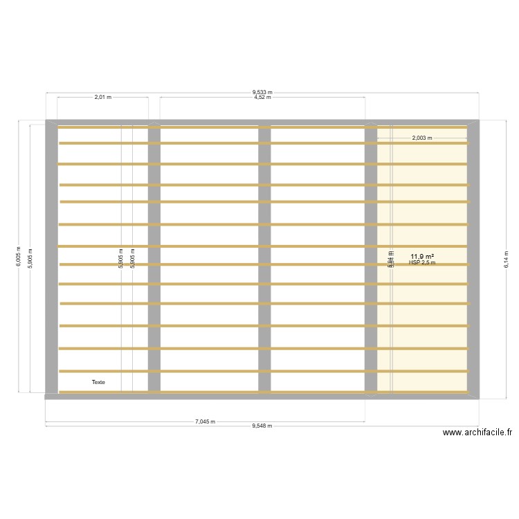 fire pite. Plan de 1 pièce et 12 m2