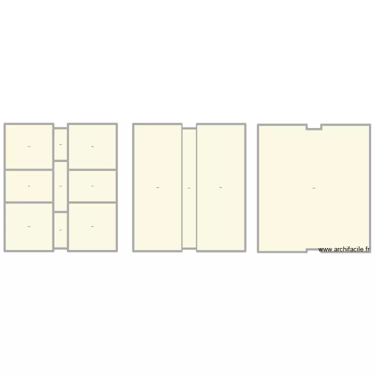 17 logements Terres Commeaux. Plan de 