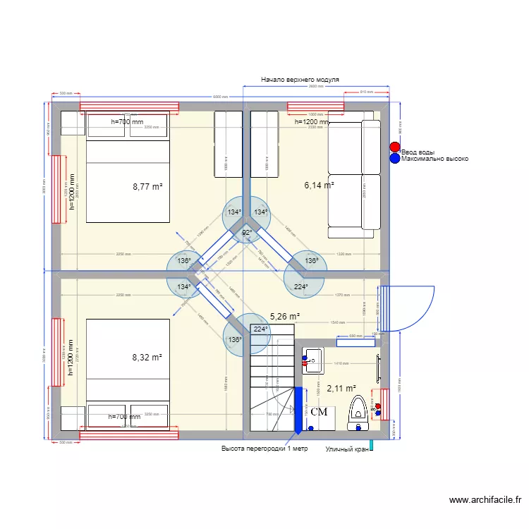 ЕБ 5 гхвс. Plan de 