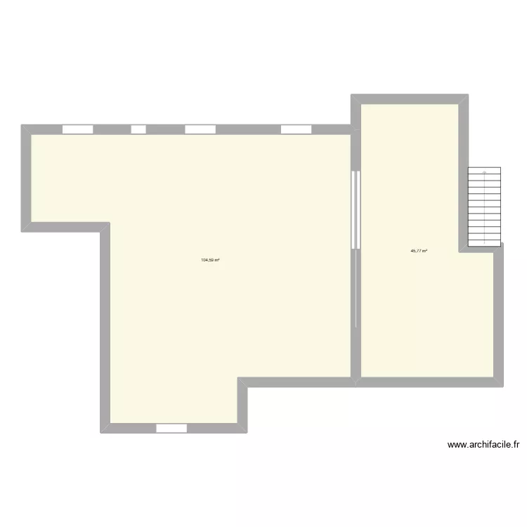 projet appart 1. Plan de 2 et 150 m² projet appart 1. Plan de 2 et 150 m²