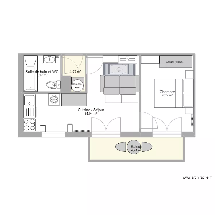 Villeparisis c. Plan de 6 Pièces et 34 m² Villeparisis c. Plan de 6 Pièces et 34 m²