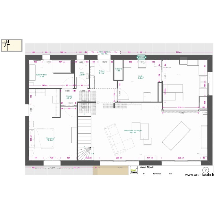 Arras RDC. Plan de 0 pièce et 0 m2
