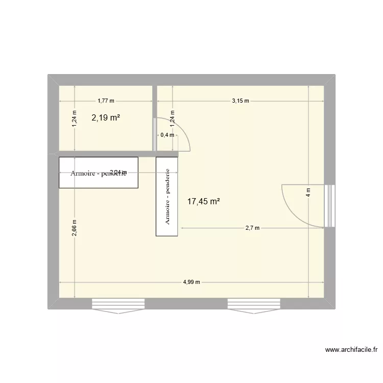 st genis studio version 2. Plan de 2 et 20 m² st genis studio version 2. Plan de 2 et 20 m²