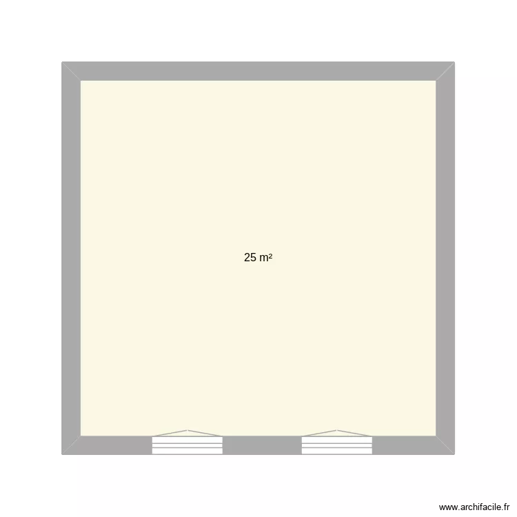 saint antoine. Plan de 1 et 25 m² saint antoine. Plan de 1 et 25 m²