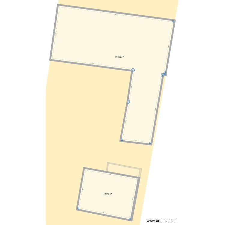 Cadastre_Logelheim. Plan de 4 pièces et 1002 m2