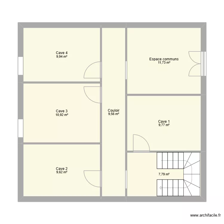 VIVRE ICI. Plan de 7  et 69 m²