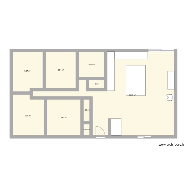 maison salaise. Plan de 0 pièce et 0 m2