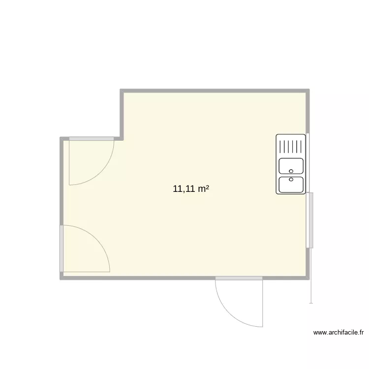 cuisine wacquinghen. Plan de 